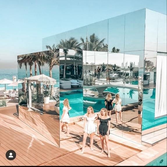 Mirror Clad Restaurant