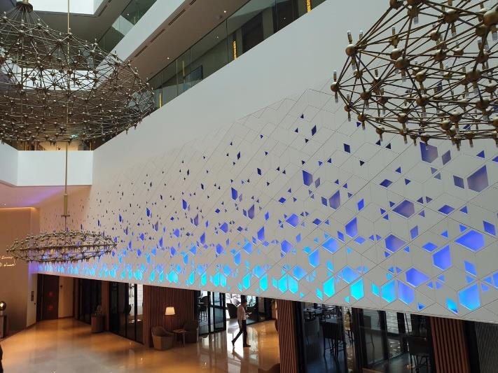 Panex Wall Panels and Lighting